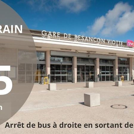 Appartement Cosy Avec Balcon Et Piscine Besançon Eksteriør billede