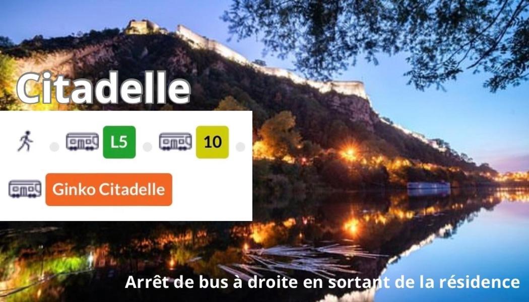 Appartement Cosy Avec Balcon Et Piscine Besançon Eksteriør billede